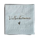 Servietter Cocktail - "Velbekomme"