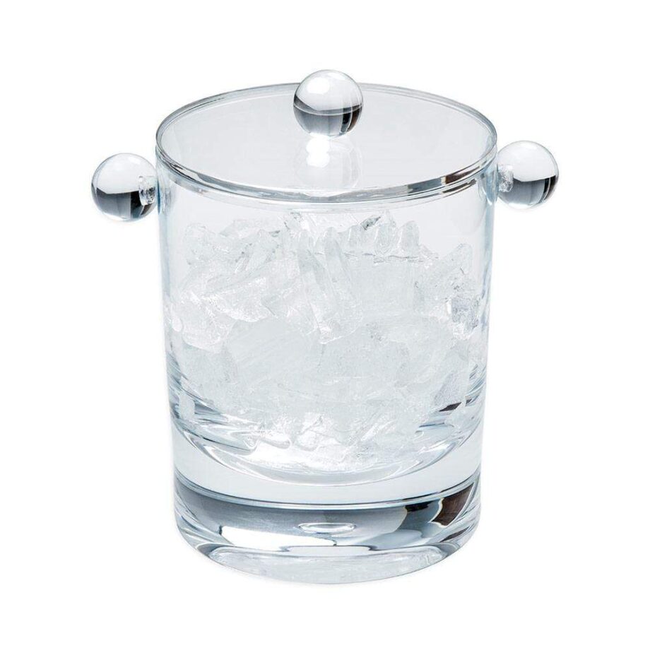 acrice100 caspari acrylic 60oz ice bucket lid in crystal clear 1 each 11868275572783 1024x1024 920x920 - Vinkjøler/ Isbøtte - Akryl